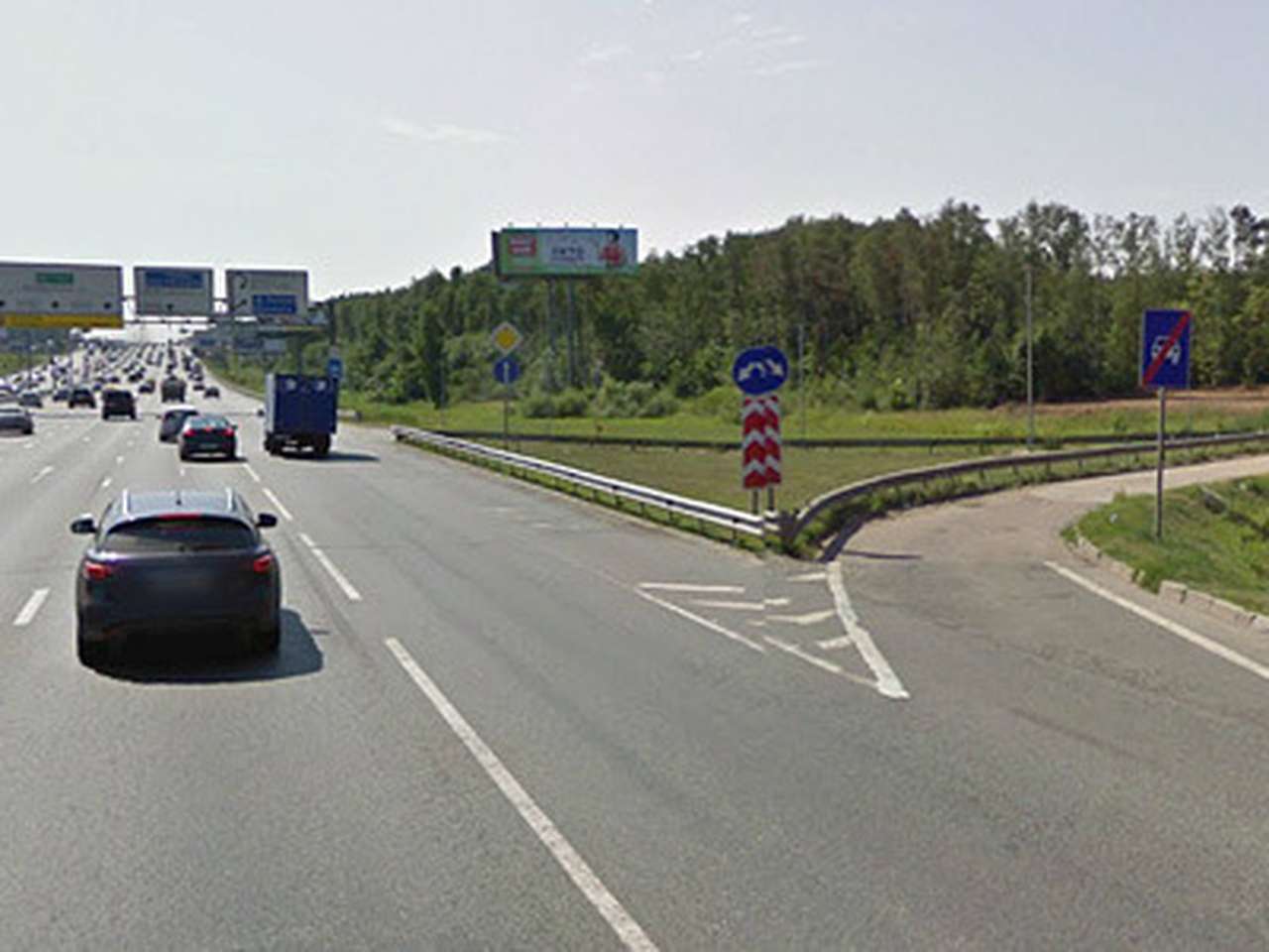 Съезды с МКАД для удобства автомобилистов пронумеруют