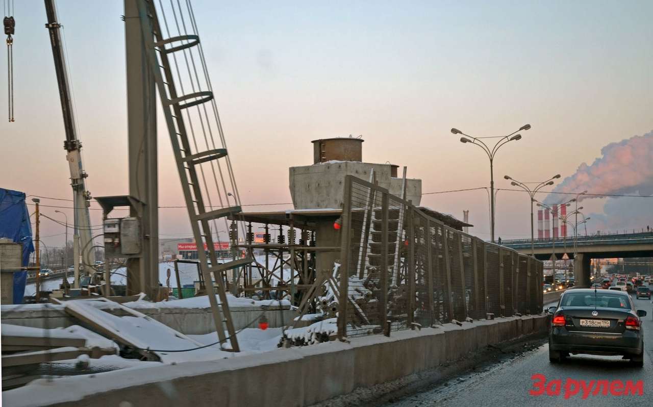 На МКАДе реконструируют пять транспортных развязок
