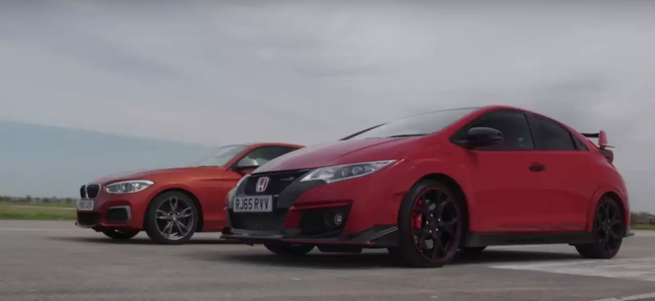 «Топором» по заднему приводу: Honda Civic Type R бросила вызов спортхэтчбеку BMW