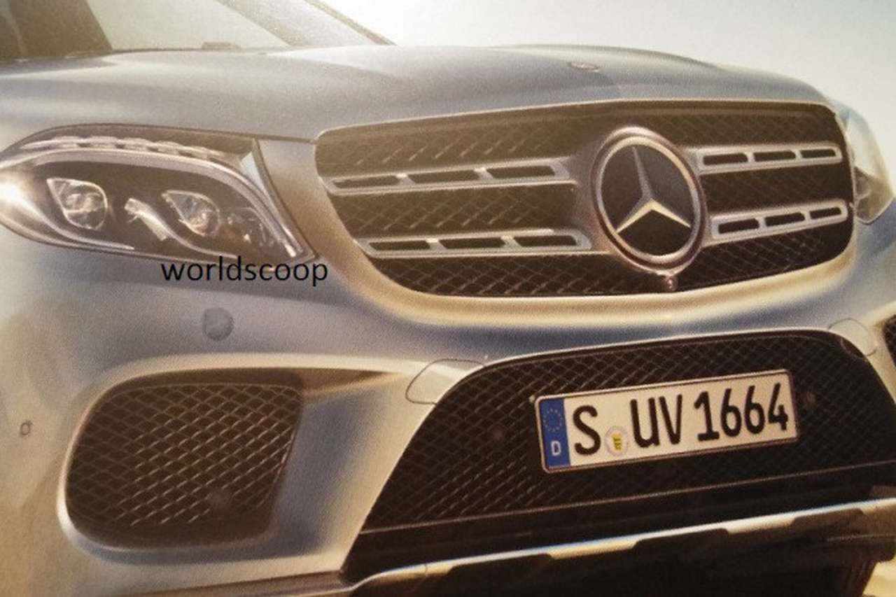 Mercedes-Benz GL приблизился к S-классу