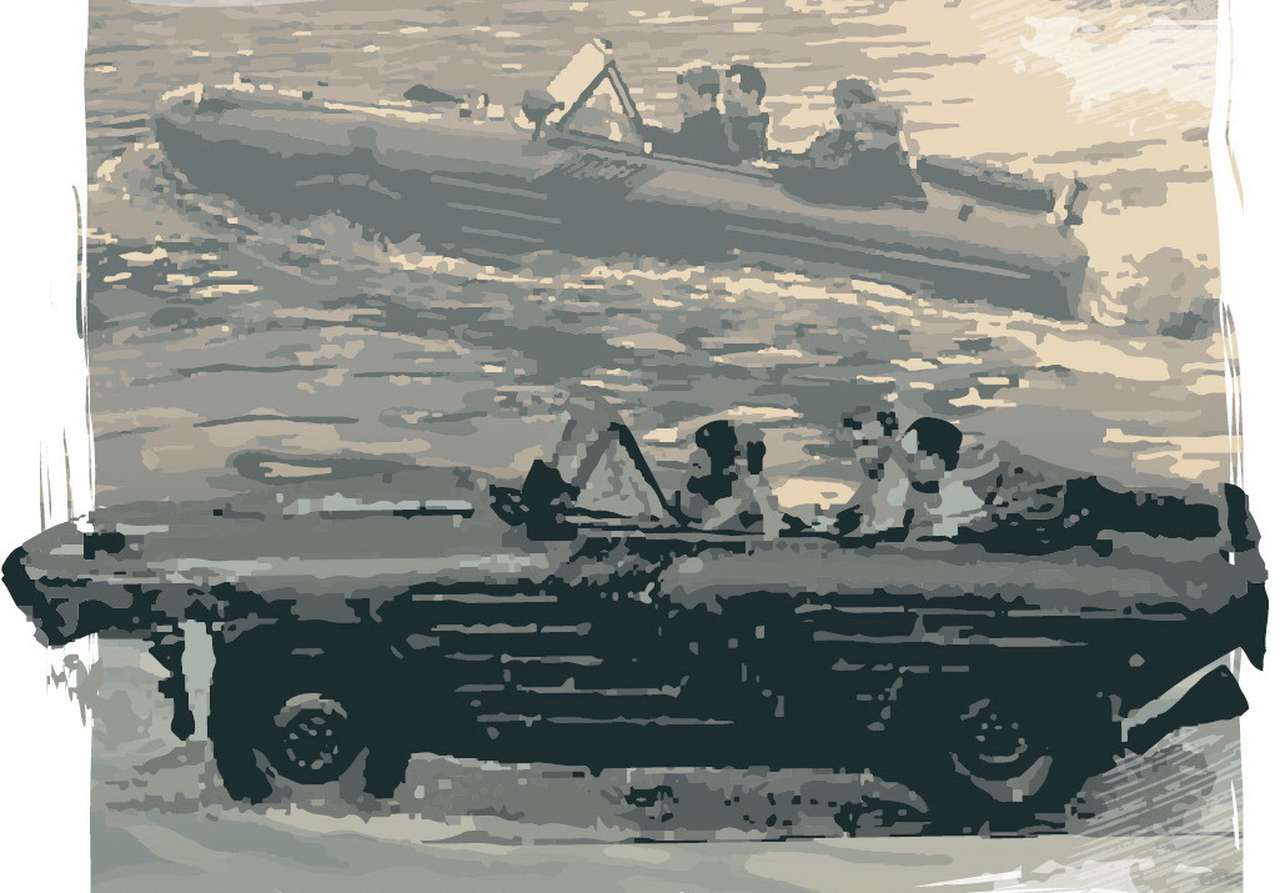 Водоплавающий Москвич-410