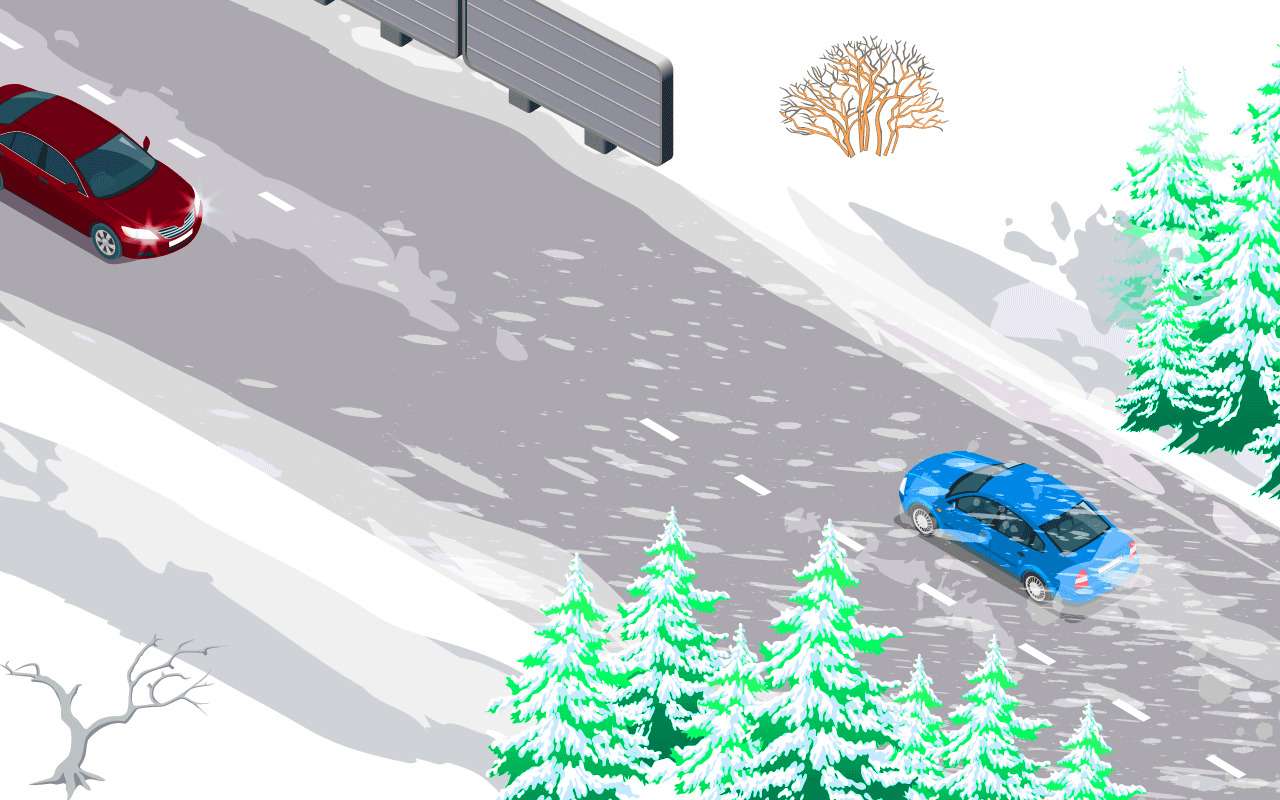 Сдуло, как и не бывало: школа опытных водителей