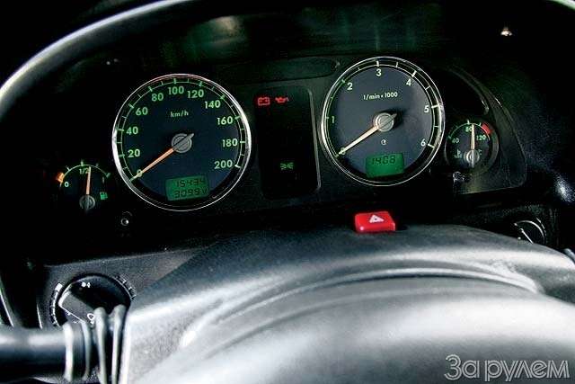 Загорелся чек на газ 31105 причины