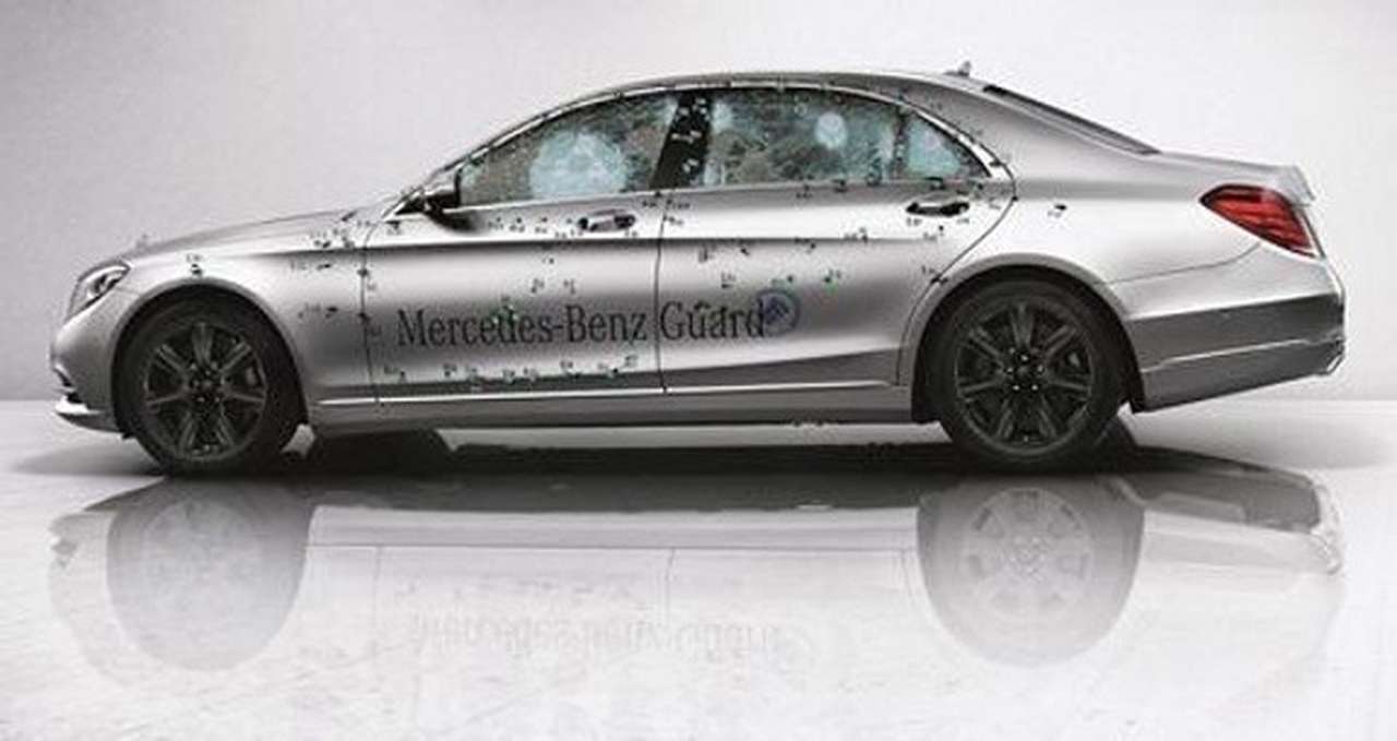 Mercedes-Benz подготовил бронированный седан S 600