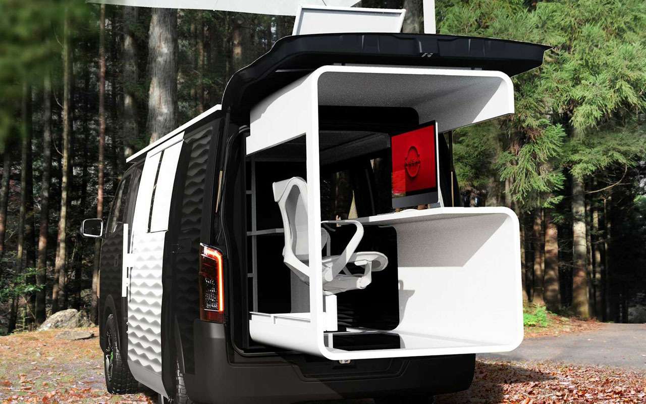 Мечта менеджера на удаленке — Nissan Office Pod
