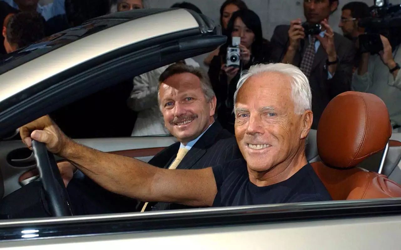 Все роскошные машины Джорджо Армани