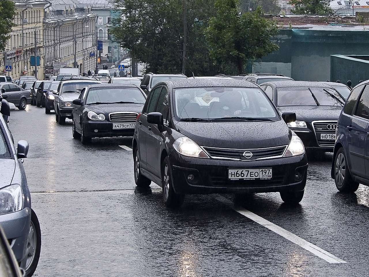 В России посчитали легковые автомобили