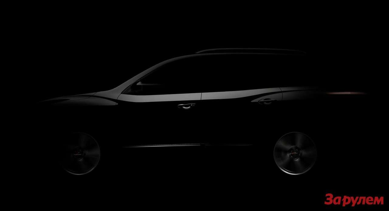 Nissan слегка приоткрыл новый Pathfinder