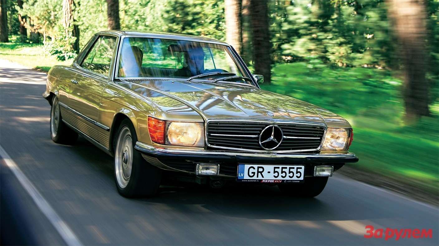 Тест-драйвы Mercedes-Benz SL-класса (sl класс) от «За рулем»