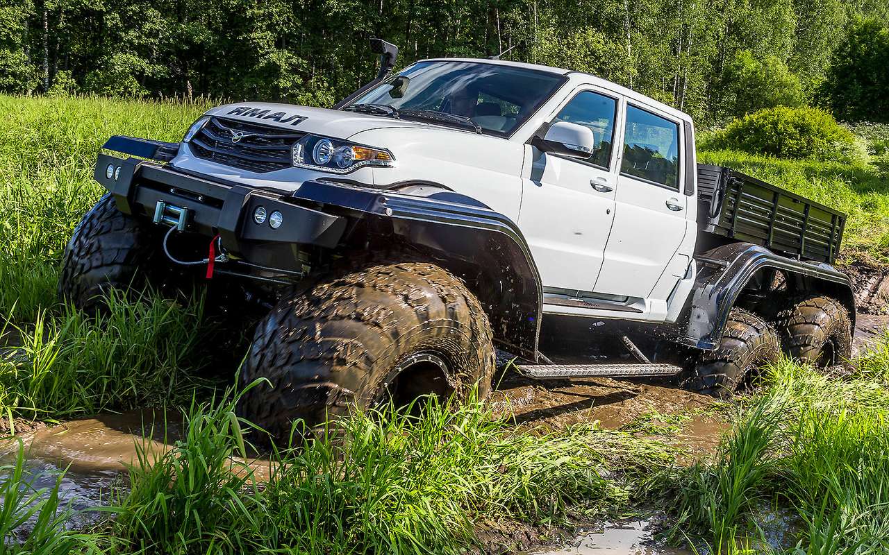Можно ли засадить шестиколесный Патриот?