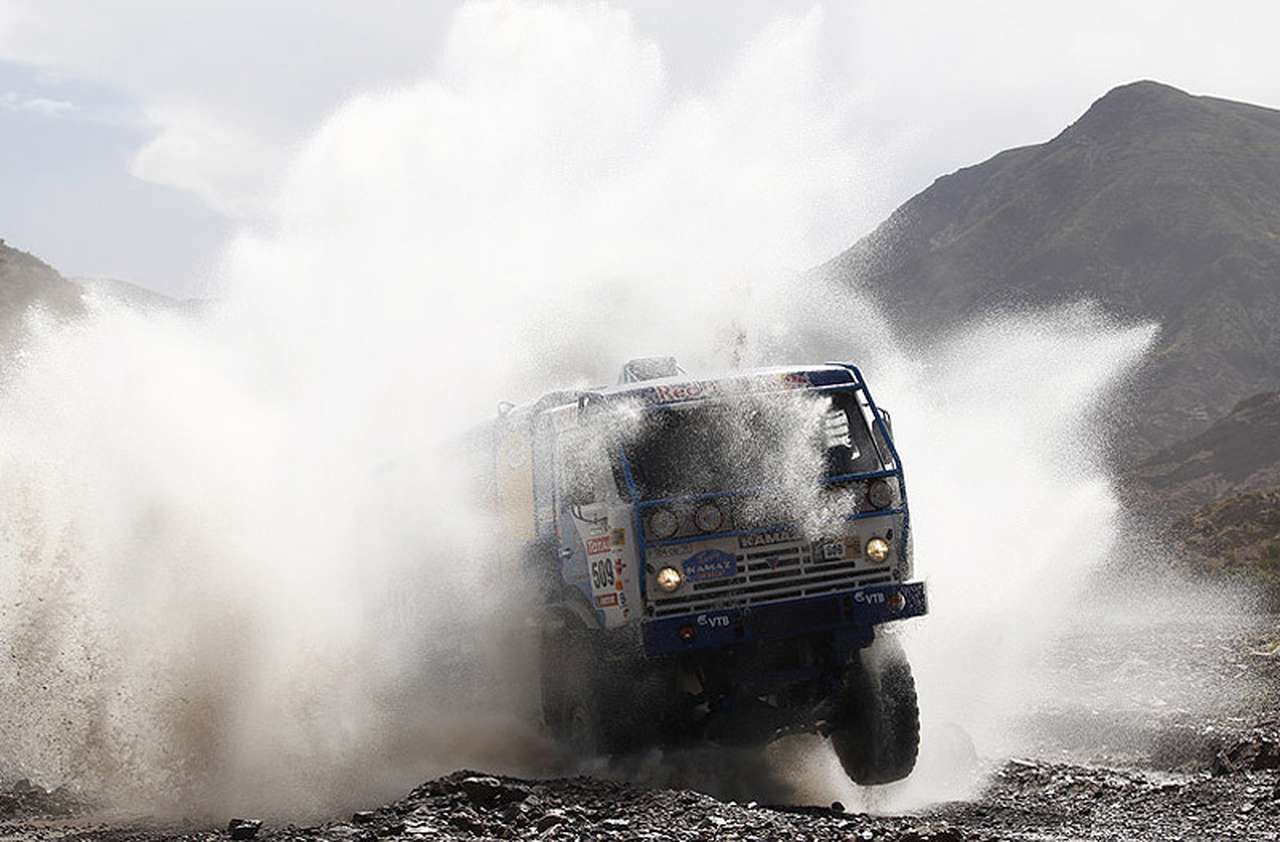 Номер 509. Команда "КАМАЗ-мастер". Экипаж Каргинов Андрей, Мокеев Андрей, Девяткин Игорь