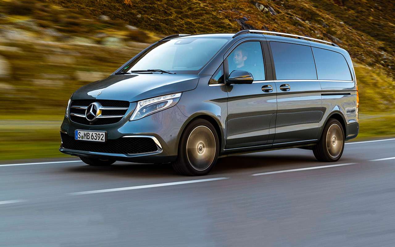 Mercedes-Benz V‑класса: изменения после рестайлинга