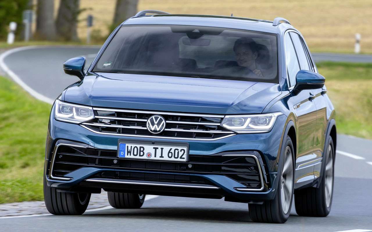 VW озвучил цены на обновленный Tiguan