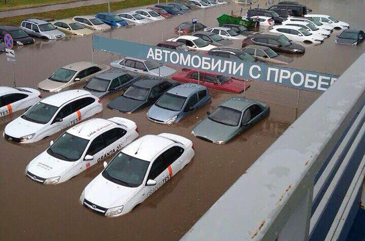 На российском рынке снова появятся машины-«утопленники»