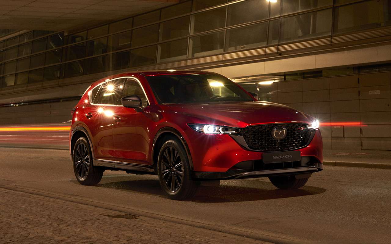 Mazda показала обновленный кроссовер CX-5