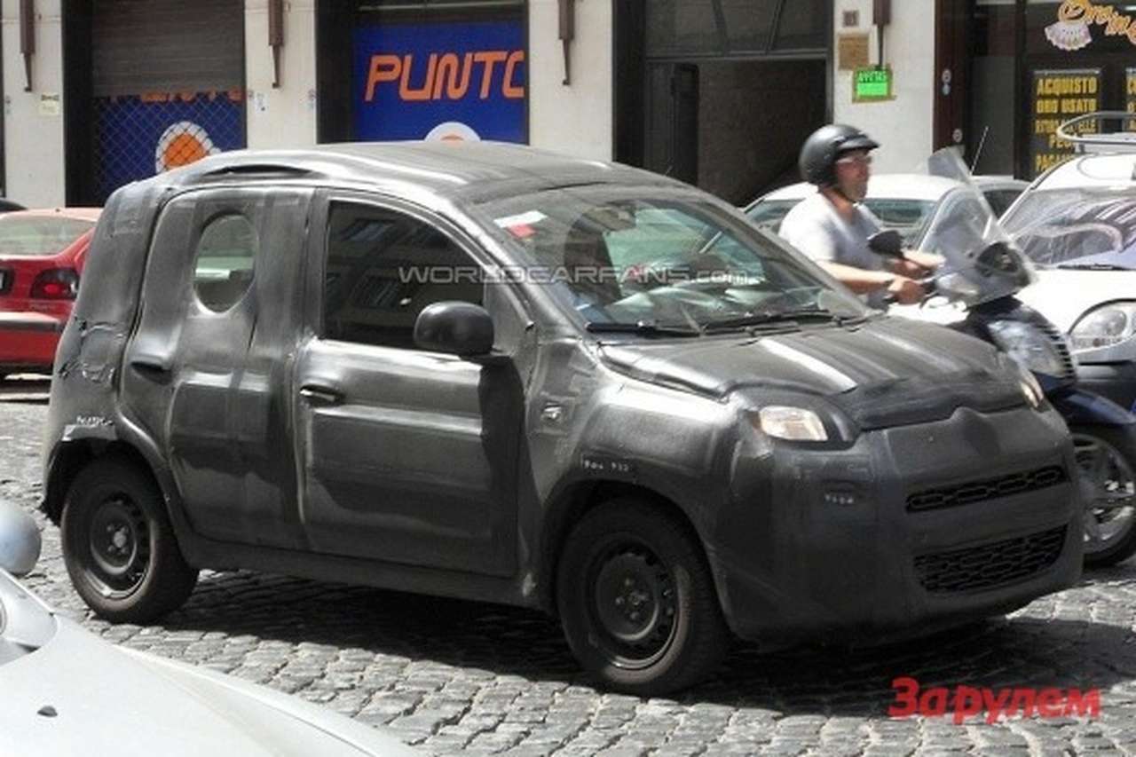 Fiat Panda: новые шпионские снимки