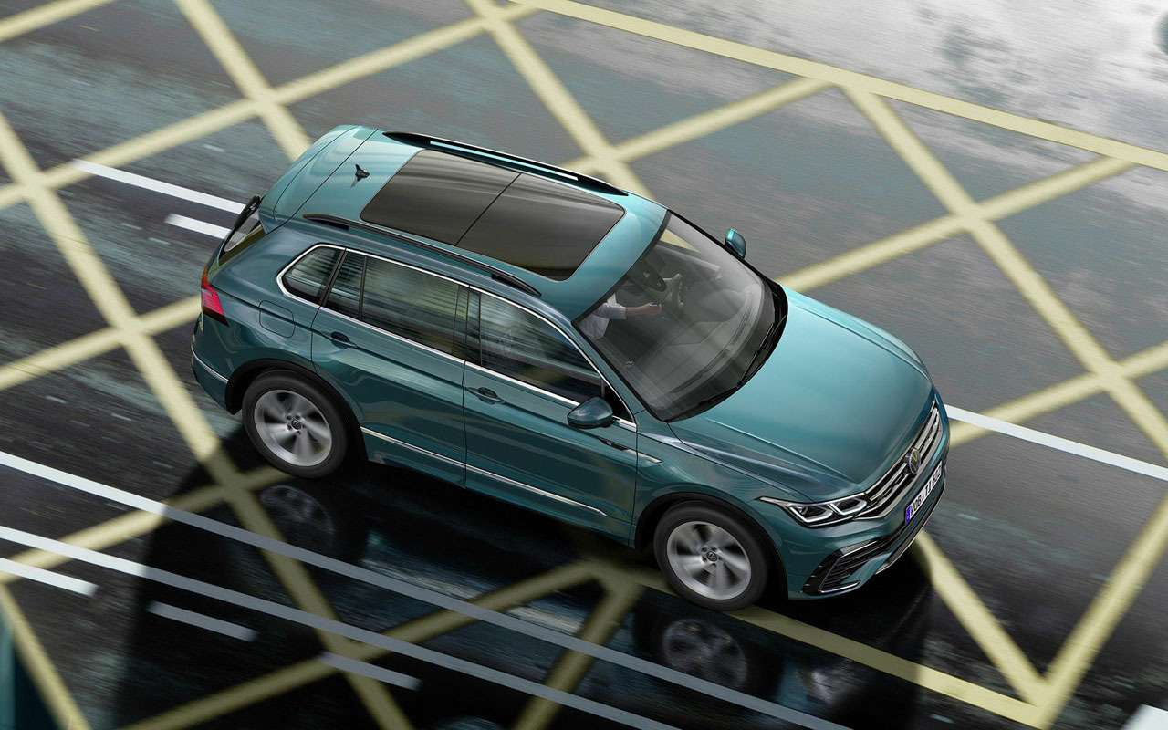 Обновленный VW Tiguan: все изменения