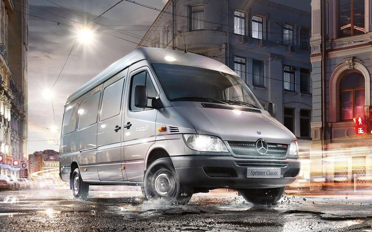 В России отзывают фургоны Mercedes-Benz