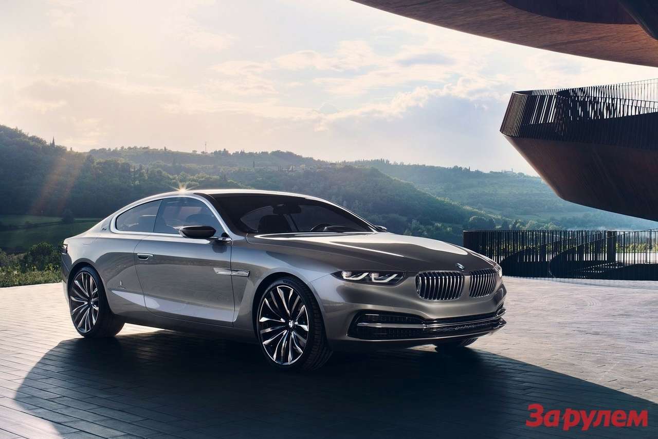 BMW и Pininfarina показали большое купе Gran Lusso 