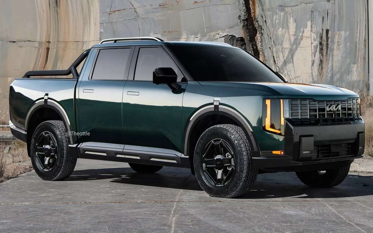 Пикап Kia (рендер)