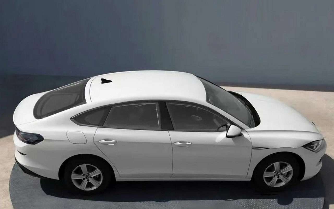 VW Golf превратили в большую Октавию