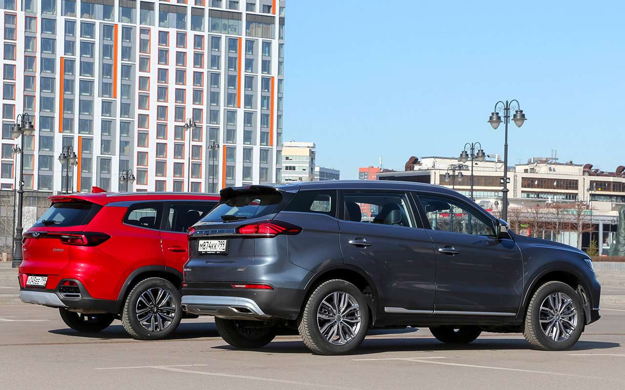 Chery Tiggo 8 и Geely Atlas Pro: что понравилось? Что разочаровало?