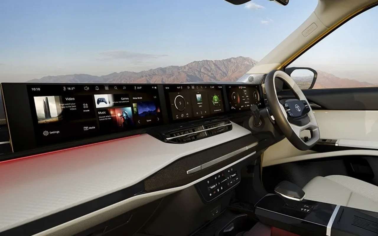 Интерьер Tata Sierra EV