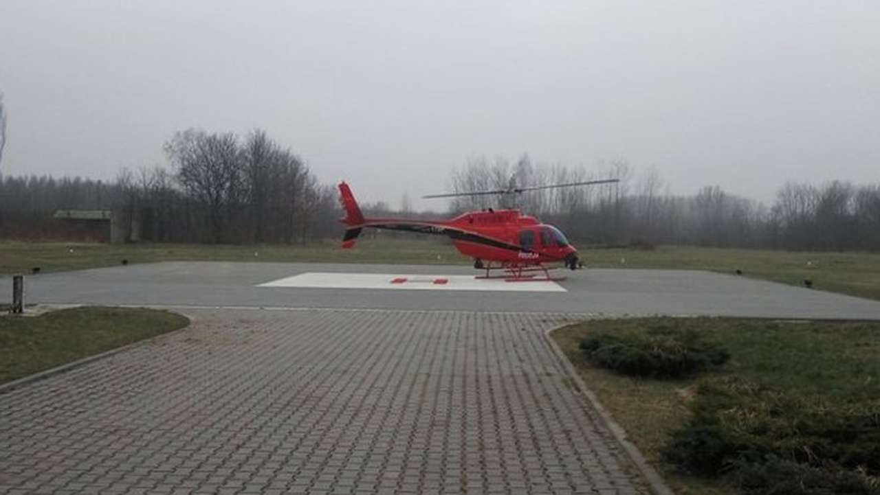 Польский патрульный вертолет