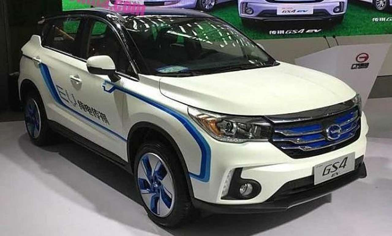 Trumpchi, молчи: китайская фирма представила электрический кроссовер GS4 EV