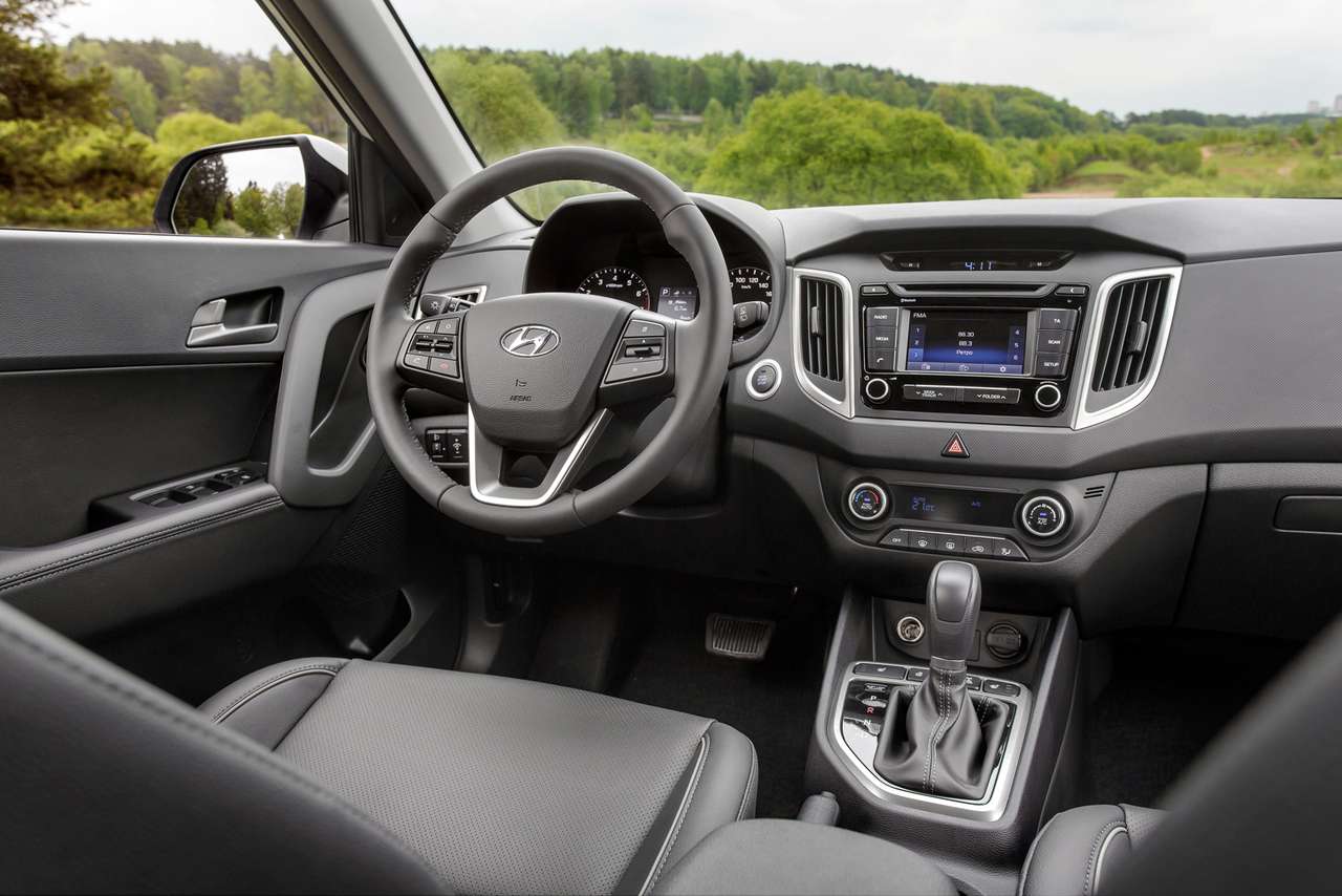 Интерьер Hyundai Creta: подробности