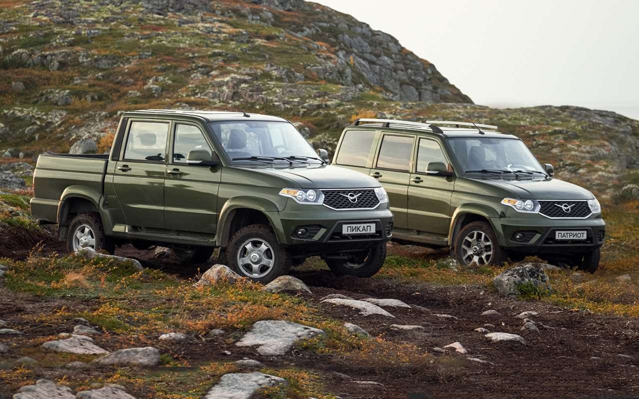 Битопливные УАЗ Патриот и Пикап — уже в продаже