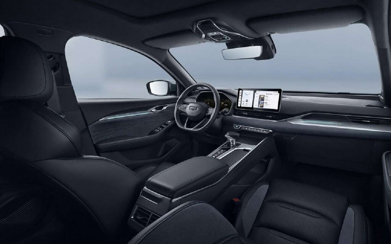 Интерьер Geely Preface
