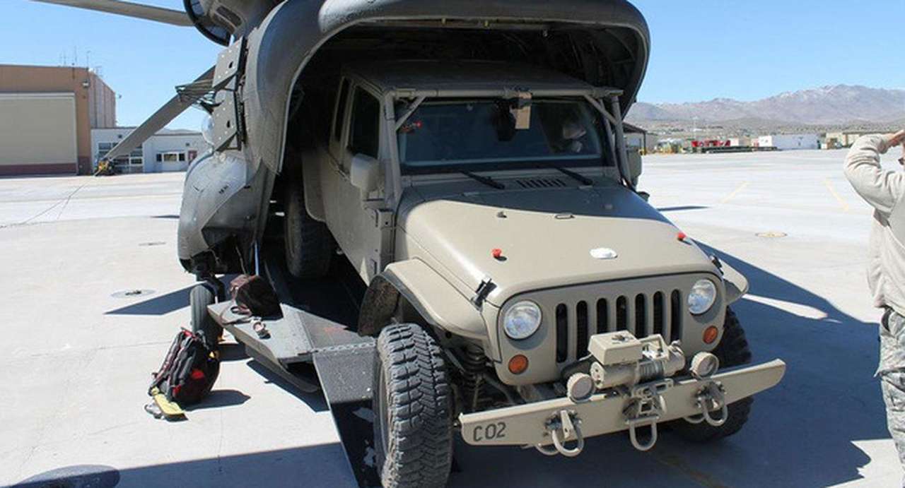 Jeep Wrangler отправят на фронт