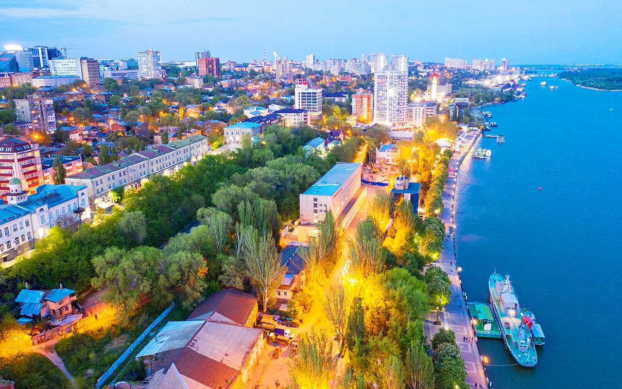 Ростов-на-Дону из окна кроссовера FAW Besturn X40