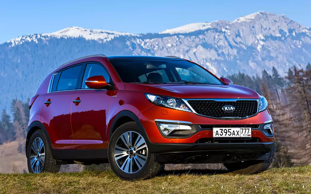 Kia выбрать другой автомобиль sportage