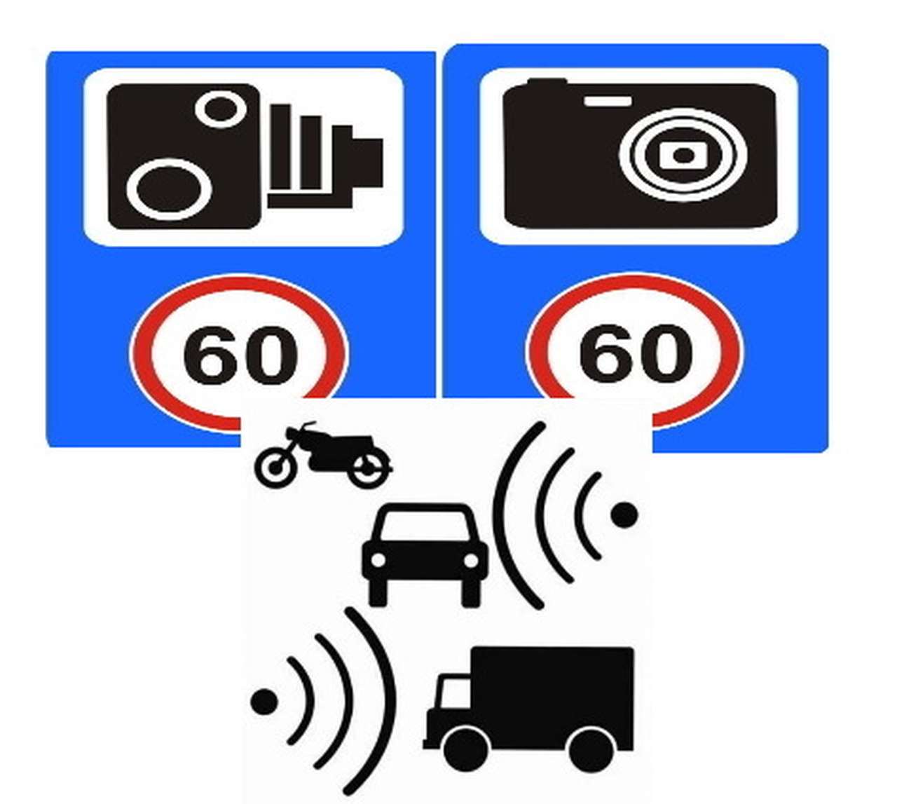 В ПДД появится знак, предупреждающий о видеофиксации 