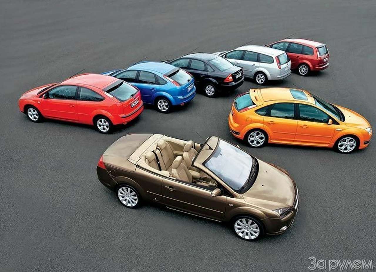 "Форд-Фокус" третий год подряд - самая массовая иномарка, продаваемая в России.