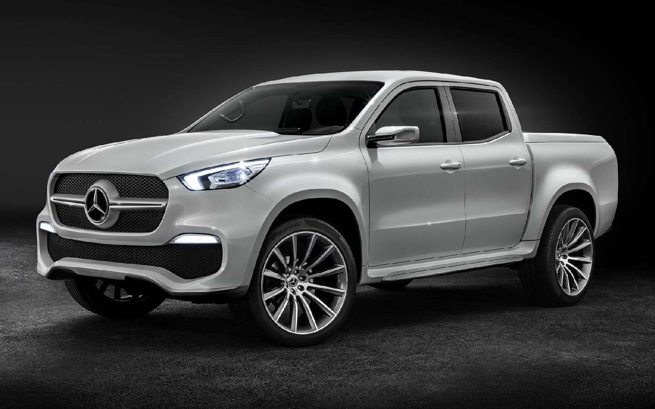 Опубликовано первое видео серийного пикапа Mercedes-Benz X-класса