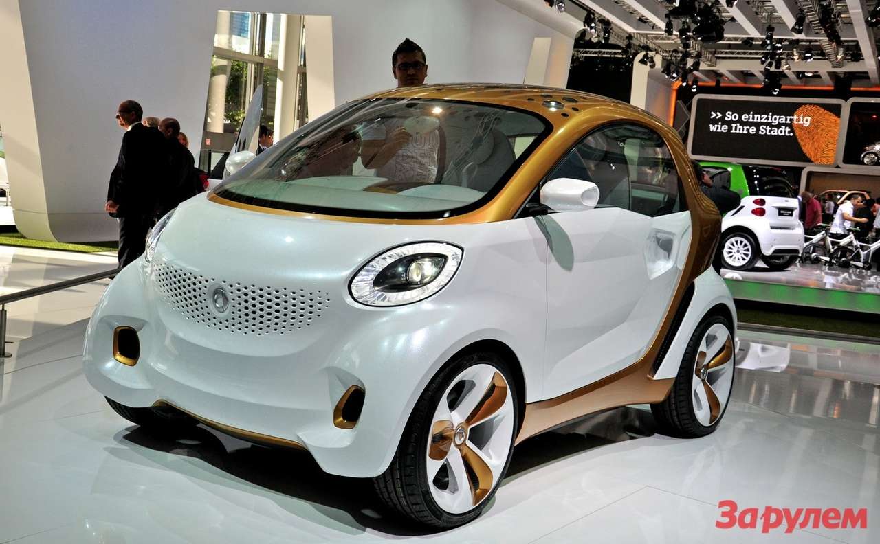 Smart воплотит в новом ForTwo технологии будущего