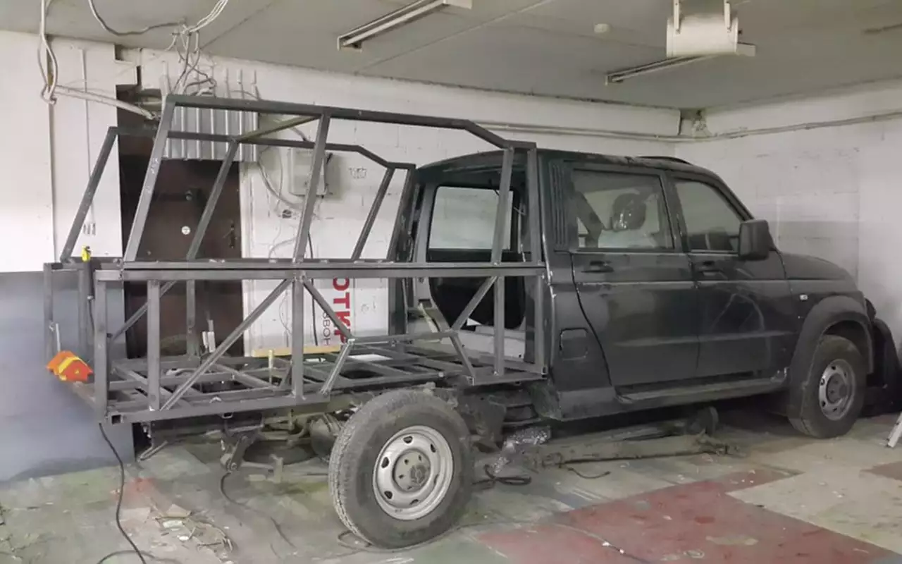 Туристический минивэн на базе УАЗ Профи