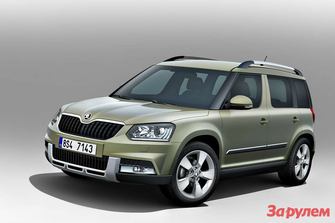 Обновленный Skoda Yeti – теперь в двух исполнениях
