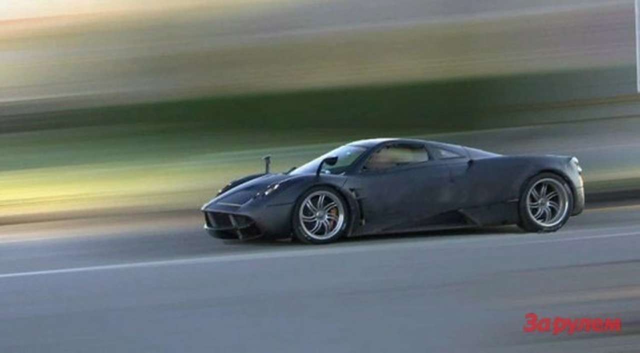 Первые фото нового Pagani Huayra