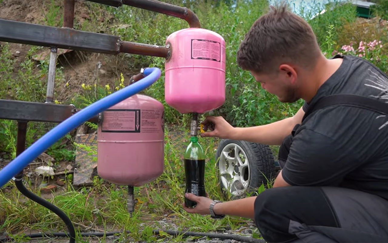 Можно ли добыть нефть из старых шин? Решили проверить