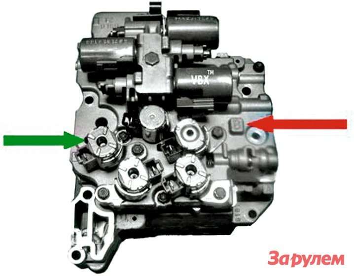 Схема гидроблока акпп aw55 50sn