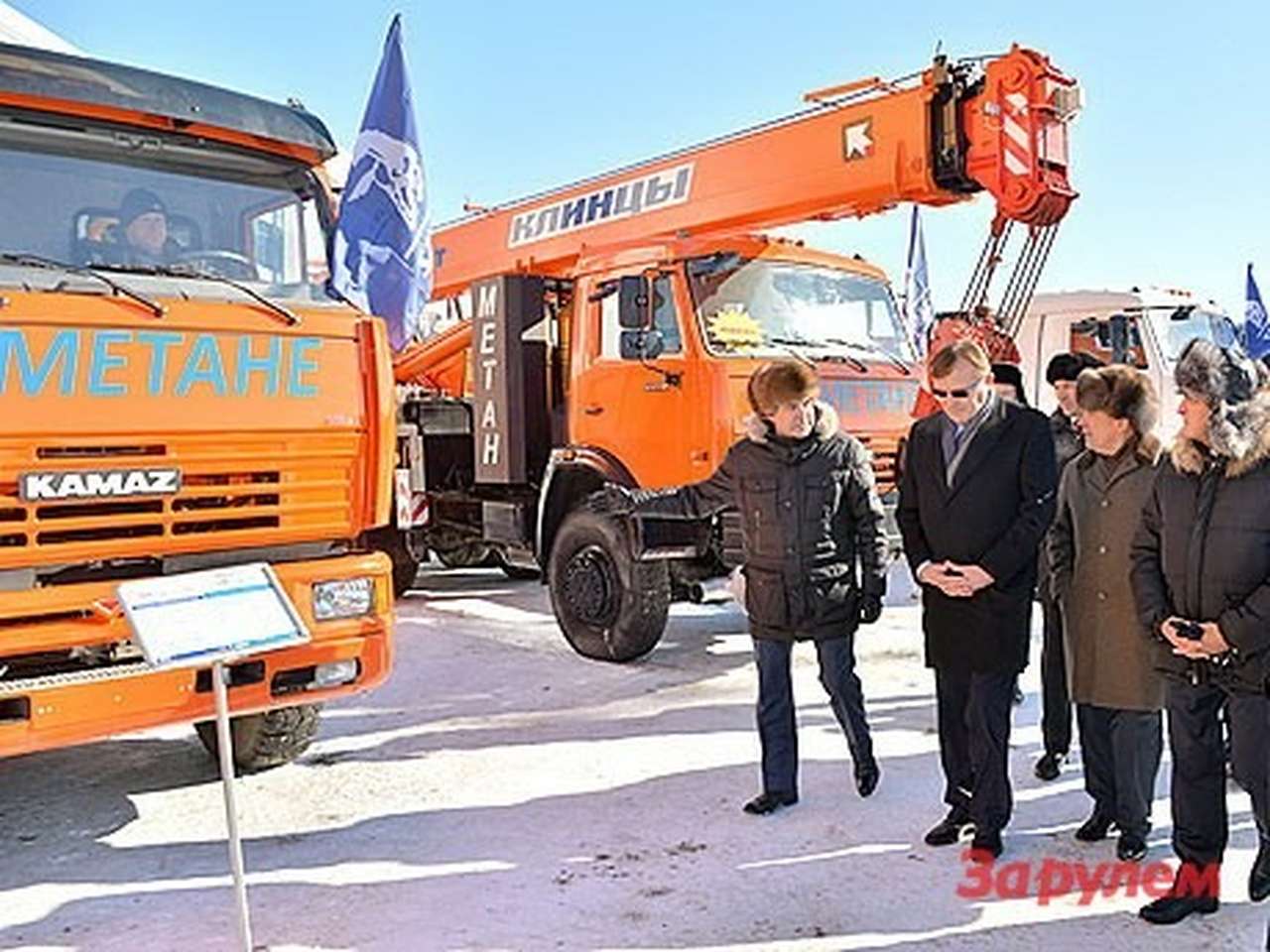 КАМАЗы поедут на метане