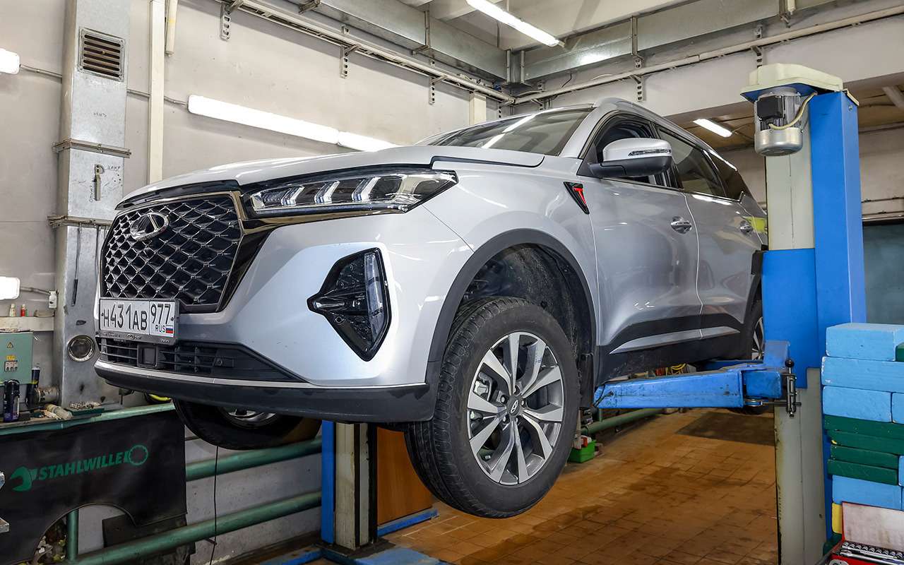 Сложным в обслуживании Chery Tiggo 7 Pro Max не назовешь