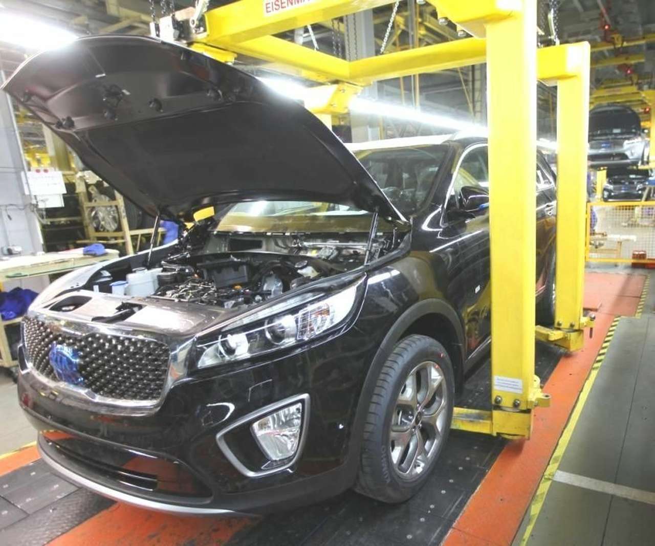 Сборка Kia Sorento Prime в Калининграде