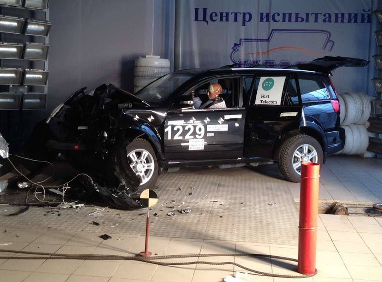 Great Wall H3 с системой ЭРА-ГЛОНАСС подвергли краш-тесту (ВИДЕО)