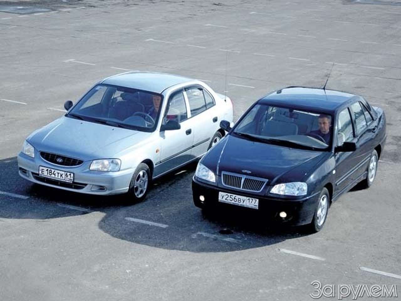 Тест-драйв Hyundai Accent, Chery Amulet. Восточные единоборцы