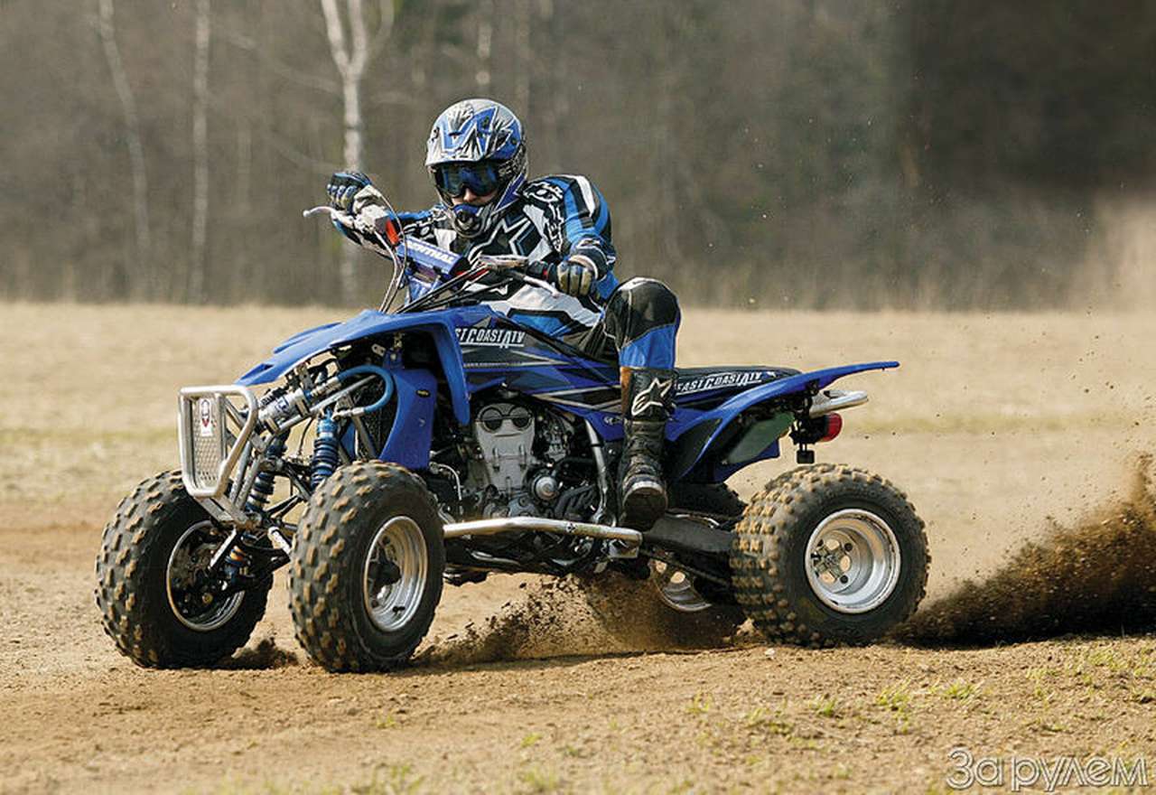 YAMAHA YFZ450, спортивный ATV, тюнингованный